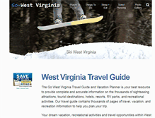 Tablet Screenshot of go-westvirginia.com